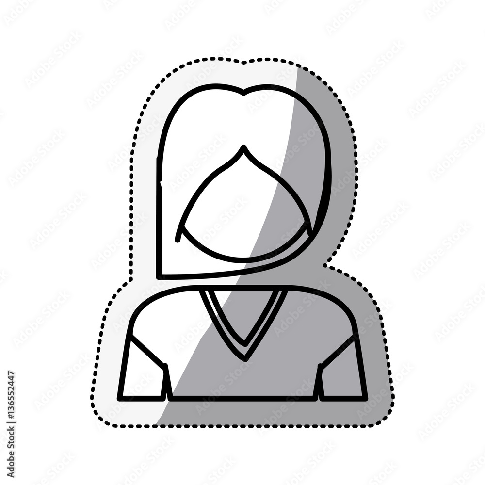contour people face icon image, vector illustration design contour people face icon image, vector illustration design