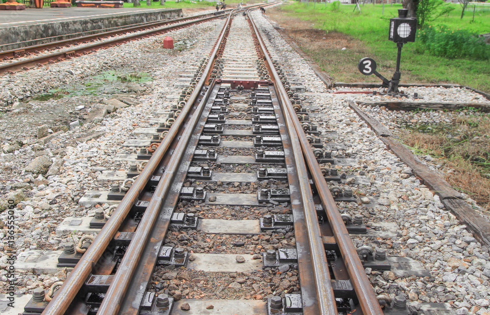 railway line track classic