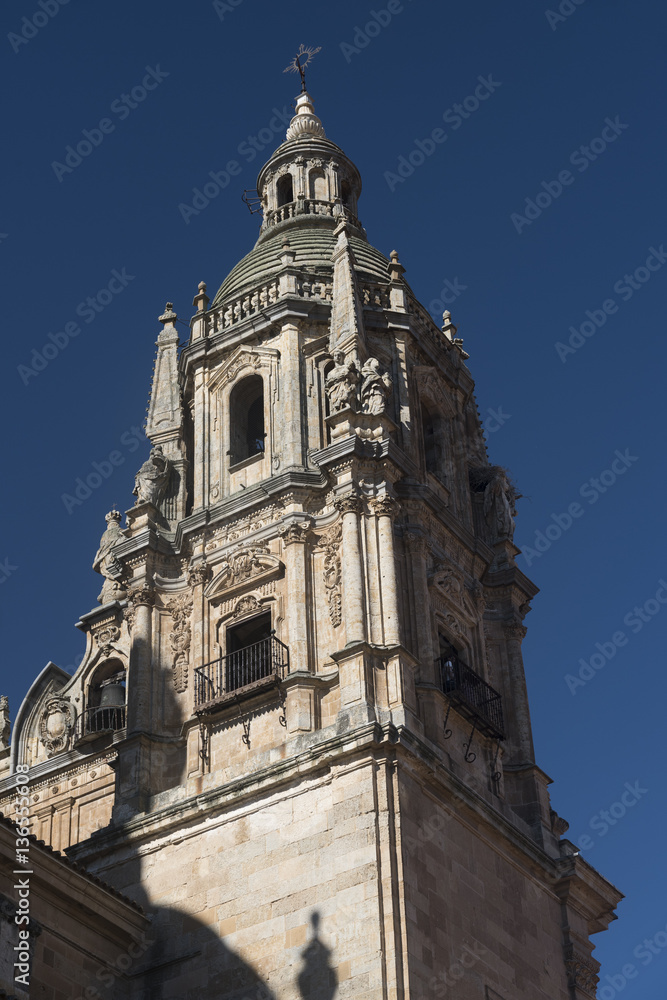 Salamanca (Spain): historic church of Clerecia