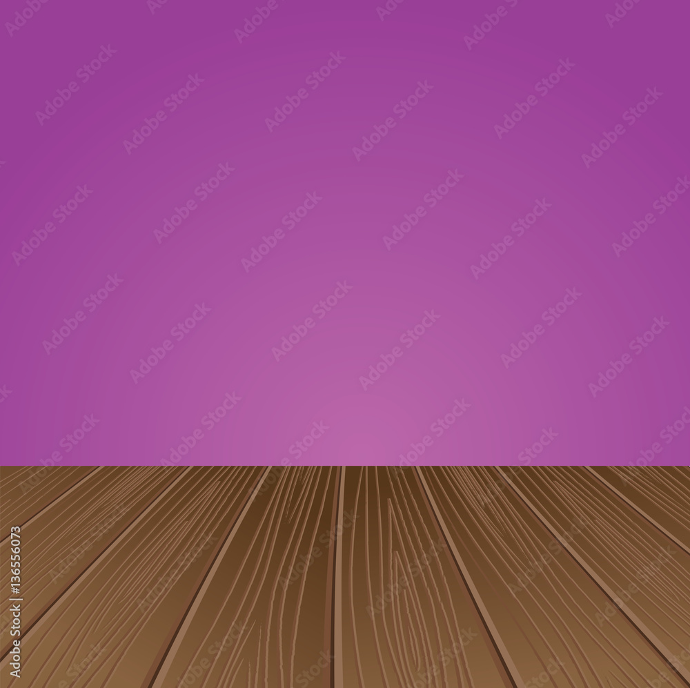 Empty interior for projects. Wooden structure Empty interior for projects. Wooden structure