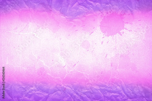 фотографія Designed pink background mixed of battered sack paper and cracky cement