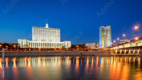 Russian House of Government and the Government of Moscow in the  © Igor Sobolev