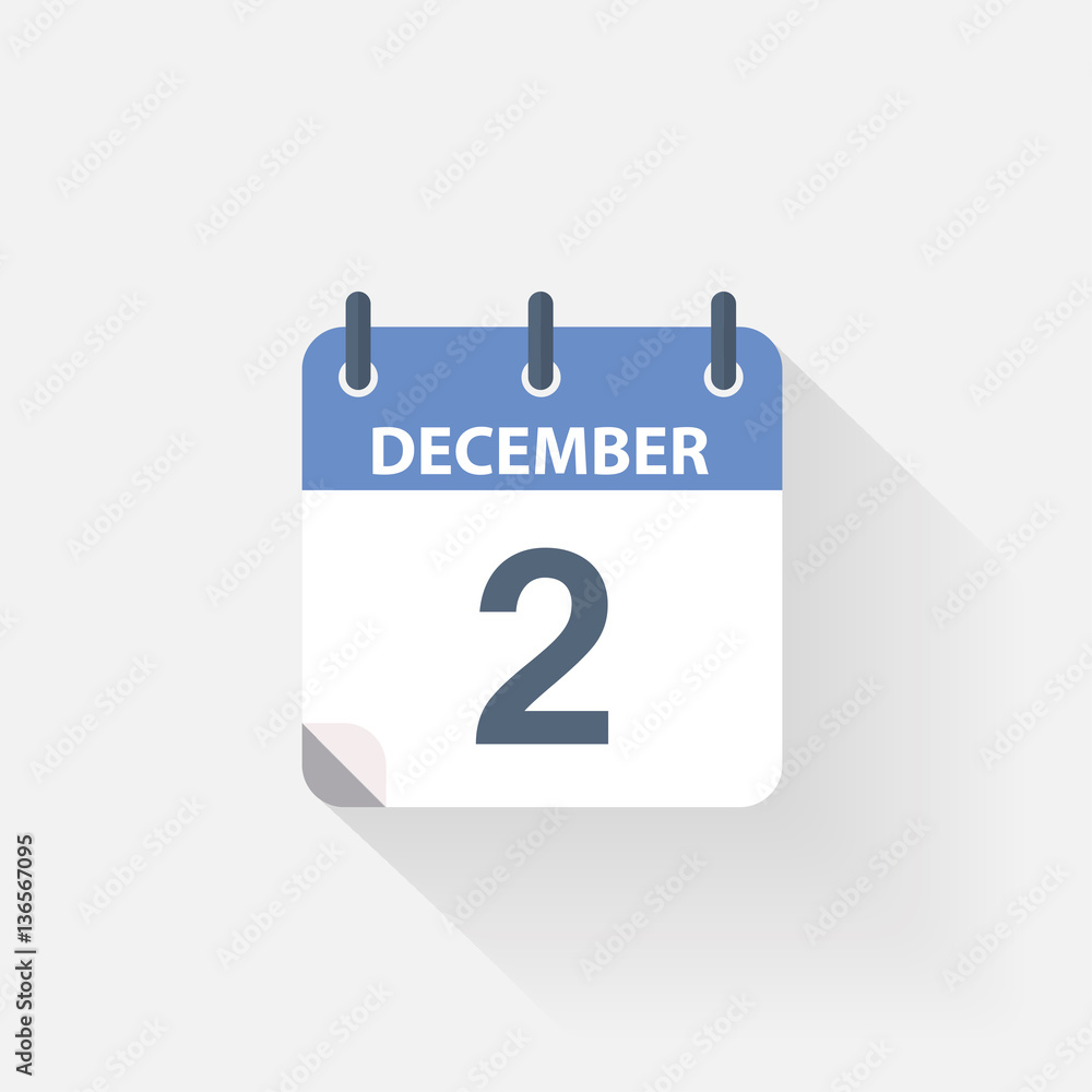2 december calendar icon 2 december calendar icon
