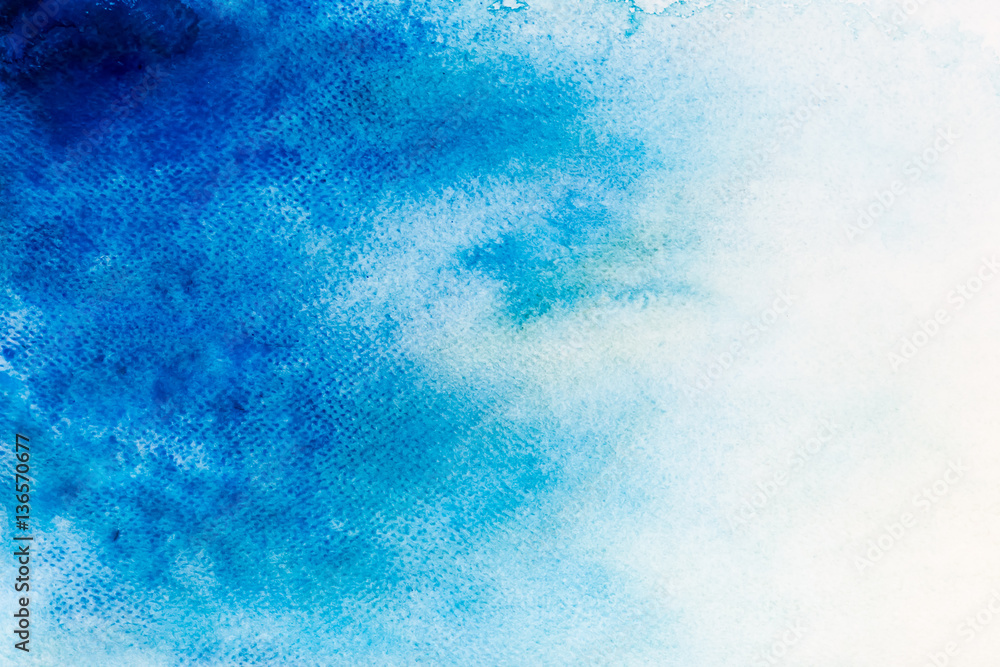 Fototapeta premium Watercolor painting for background 