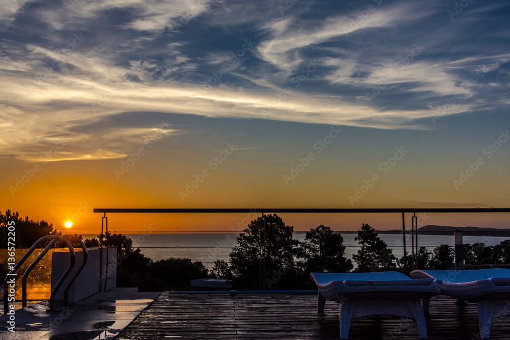Obraz premium sunset