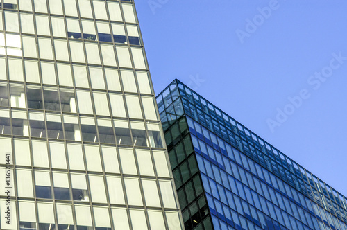 Canvas Print Wienerberg City, Twin Tower, Austria, Vienna, 10. district, Wien