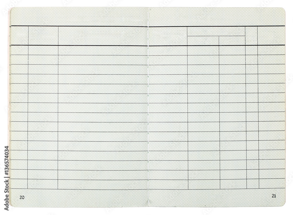 The open standard paper bank checkbook The open standard paper bank checkbook