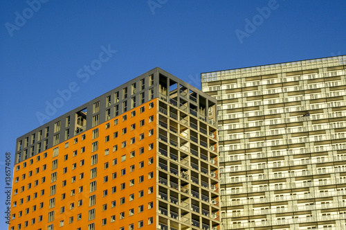 Wienerberg City, modern architecture, blocks of flats, Austria, photo