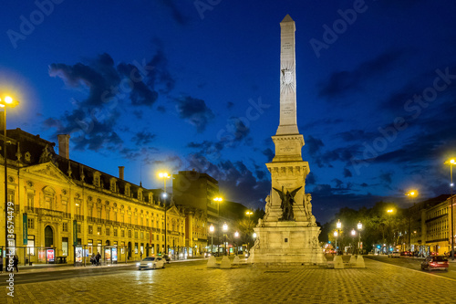 Portugal - Lissabon - Baixa - Praca dos Restauradores