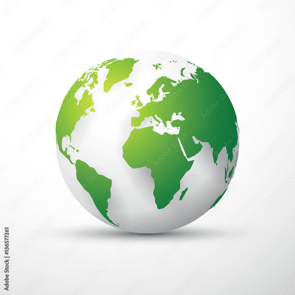 green earth globe