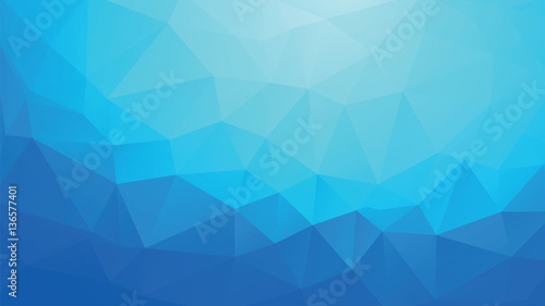 geometric blue ice background