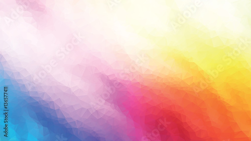 colorful geometric polygonal flame background