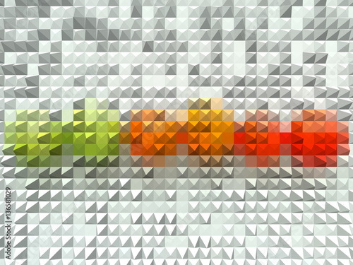 Wallpaper Mural Abstract shapes color Torontodigital.ca