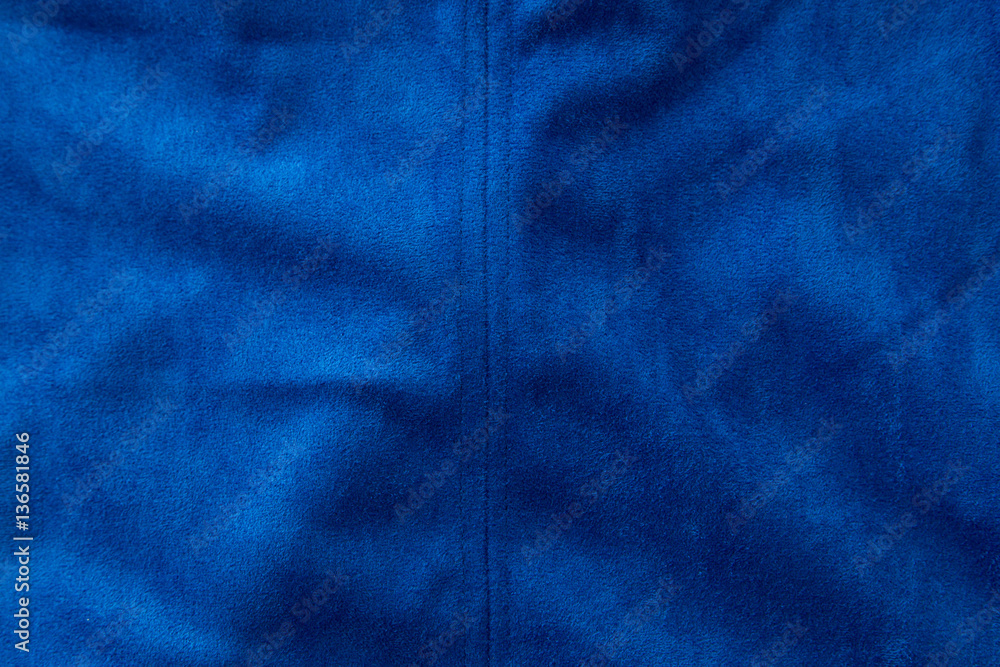 Naklejka premium blue fabric as a background