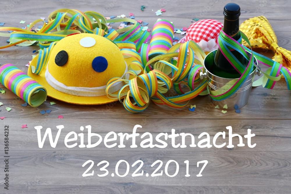 Weiberfastnacht StockFoto Adobe Stock