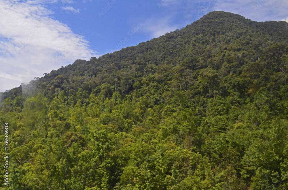 Langkawi island mountains landsacape