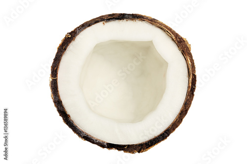 half a coconut