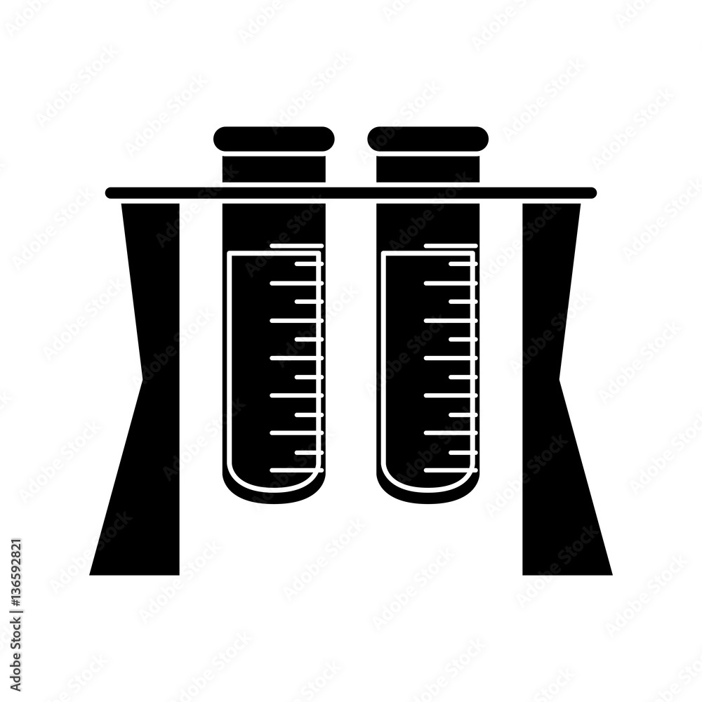 test tube rack medicine laboratory pictogram vector illustration eps 10 test tube rack medicine laboratory pictogram vector illustration eps 10