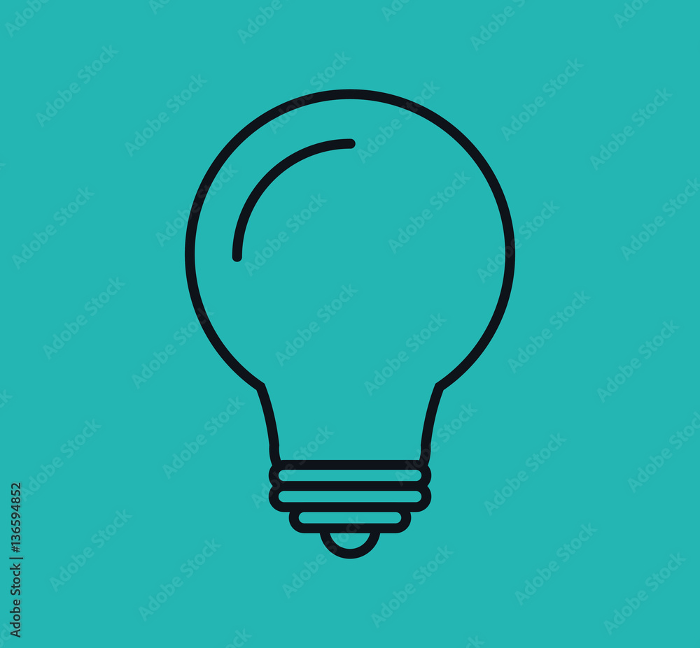 bulb light education icon vector illustration design bulb light education icon vector illustration design