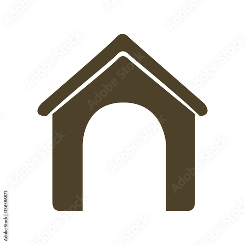 house pet isolated icon vector illustration design