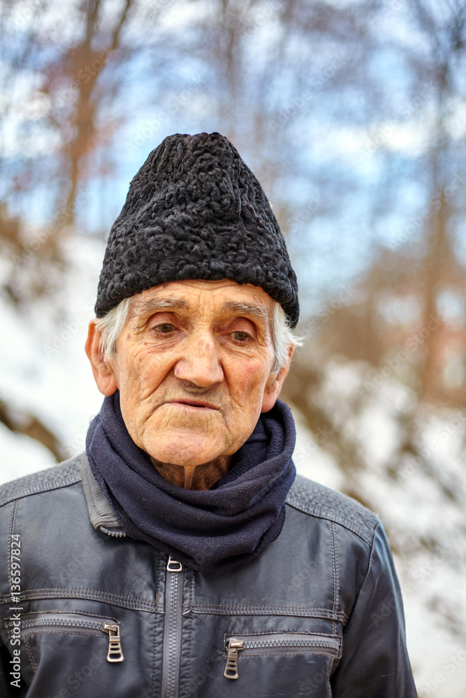 Senior man portrait Senior man portrait