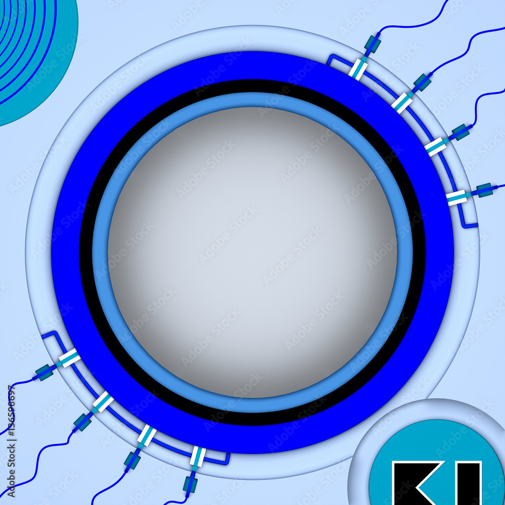 Technology background for artificial intelligence Technology background for artificial intelligence