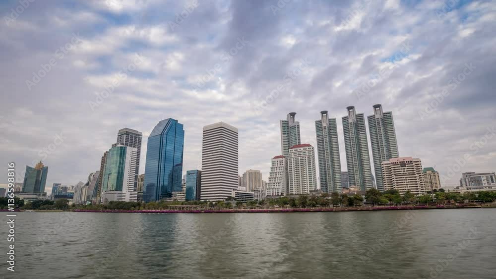 Bangkok city skyline timelapse, Bangkok, Thailand, 4K Time lapse Bangkok city skyline timelapse, Bangkok, Thailand, 4K Time lapse