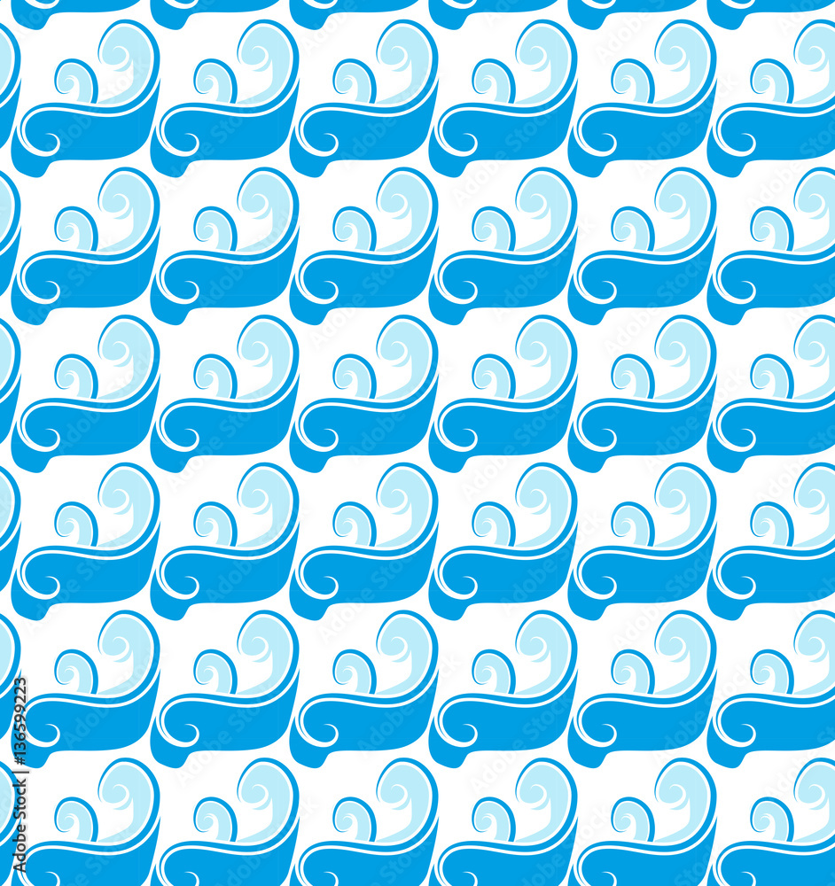 Passover seamless pattern with waves. endless background, texture. Vector illustration Passover seamless pattern with waves. endless background, texture. Vector illustration