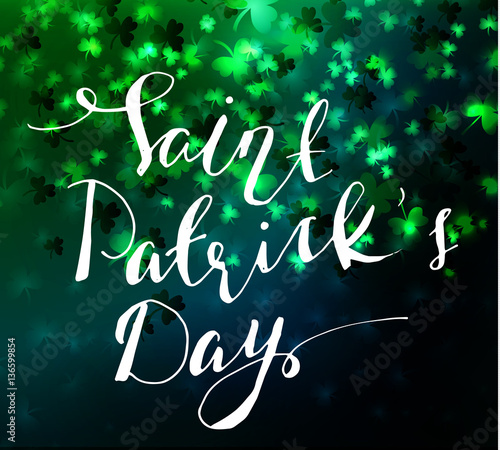Illustration of saint Patricks day