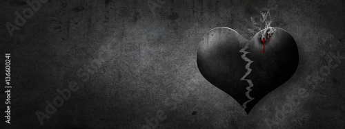 Herz und Liebe Motiv photo