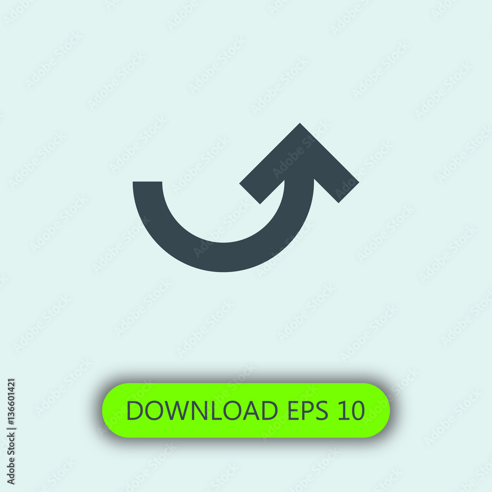 Up arrow icon vector Up arrow icon vector