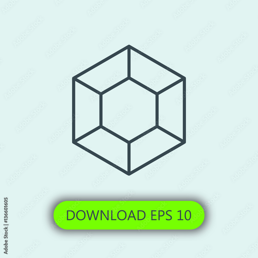 Diamond icon vector Diamond icon vector