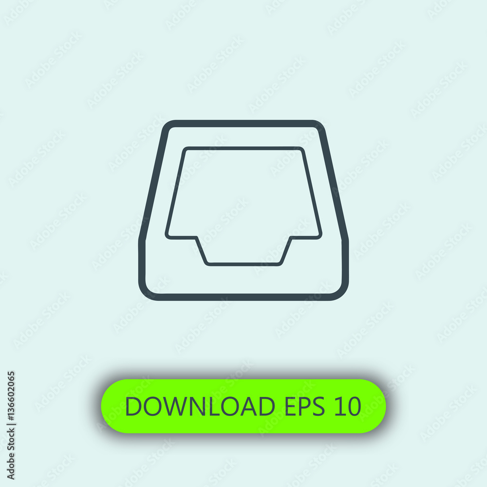 Stack icon vector Stack icon vector