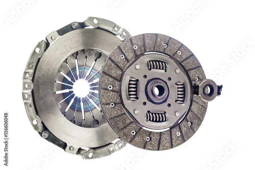 Clutch Kit with a bearing on a white background