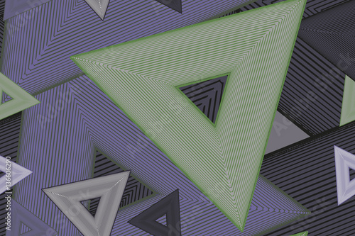 Seamless vector geometric strip pattern background