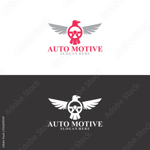 auto motive logo in vector