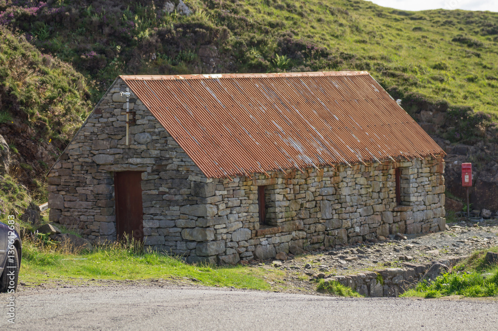 an old shed