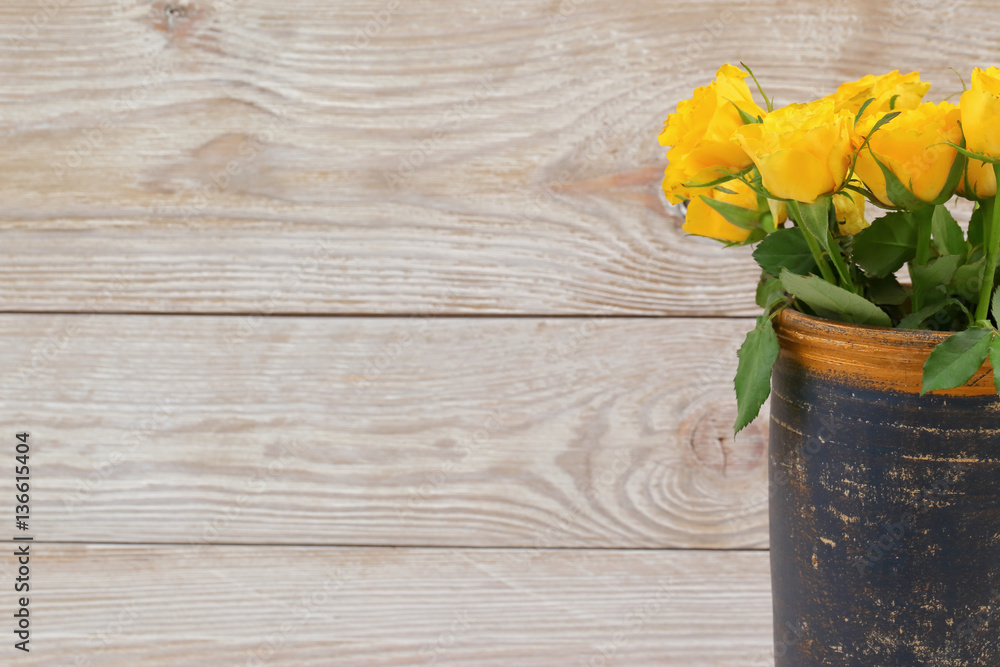 Naklejka premium Róże