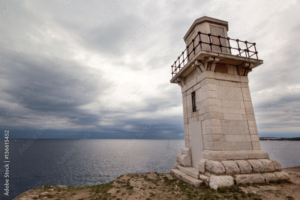 Old lighthouse in Rovinj
