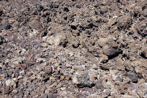 Detail, rough lava photo