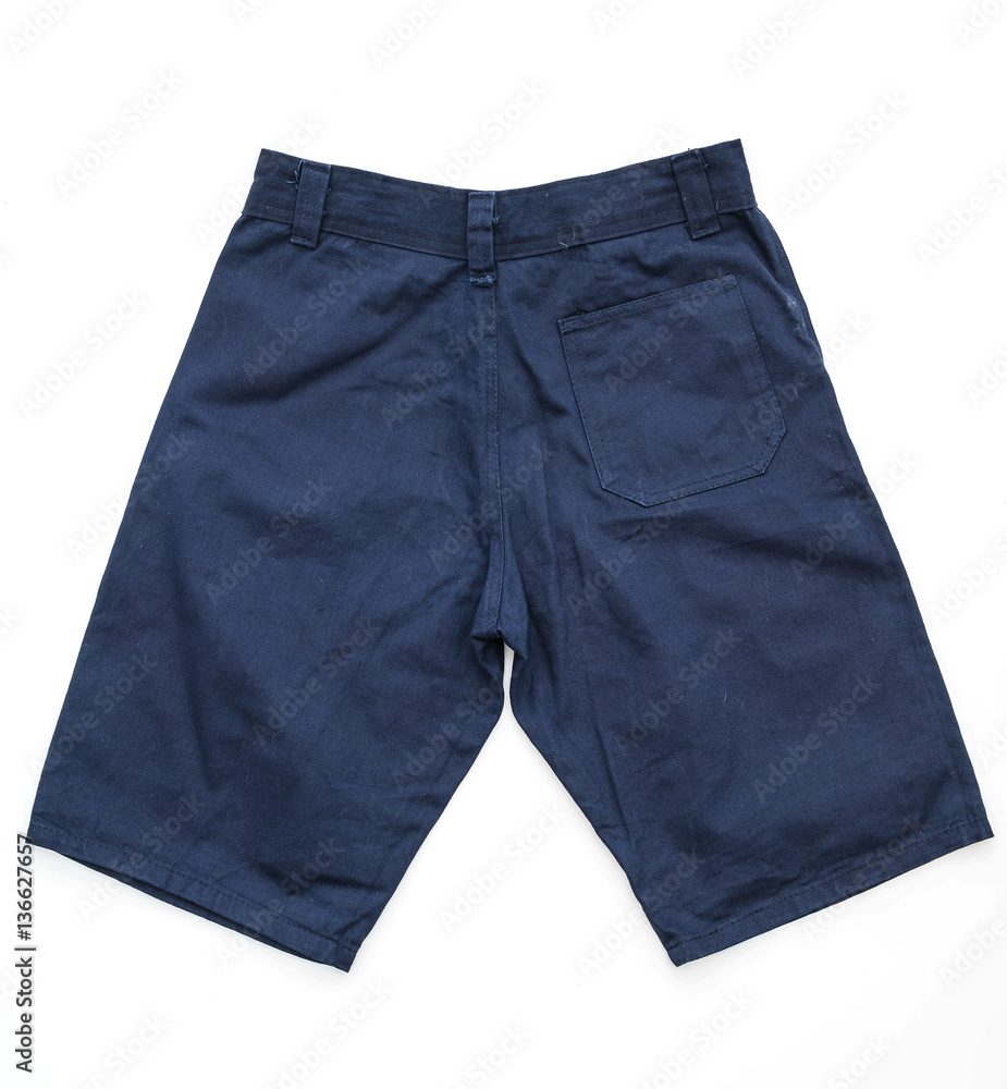 short pant on white short pant on white