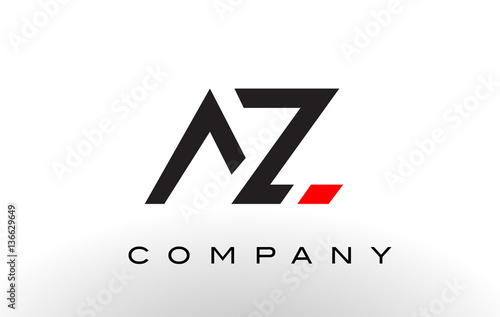 AZ Logo.  Letter Design Vector.