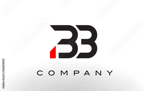 BB Logo.  Letter Design Vector.