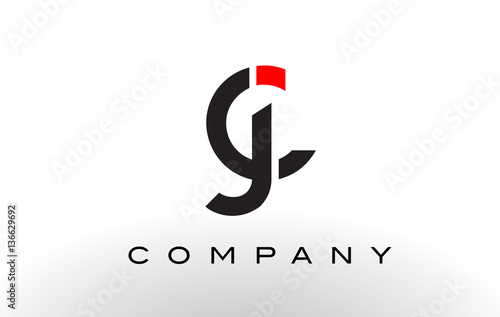 JC Logo.  Letter Design Vector.