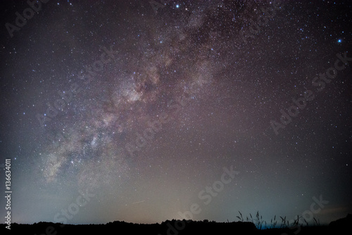 The Milky Way is our galaxy. This long exposure astronomical