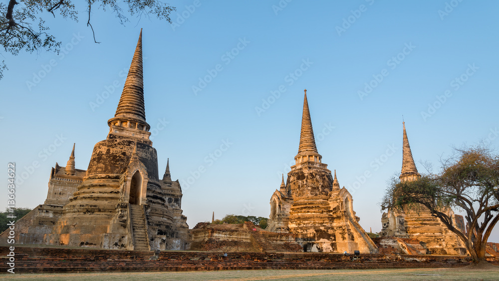 Wat Phra Sri Sanphet, Ayutthaya Historical Park, Phra Nakhon Si