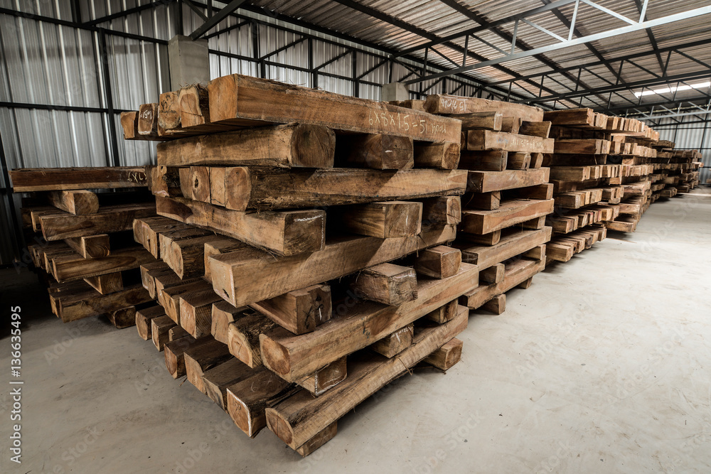 The group of wooden pallet in the factory. The group of wooden pallet in the factory.