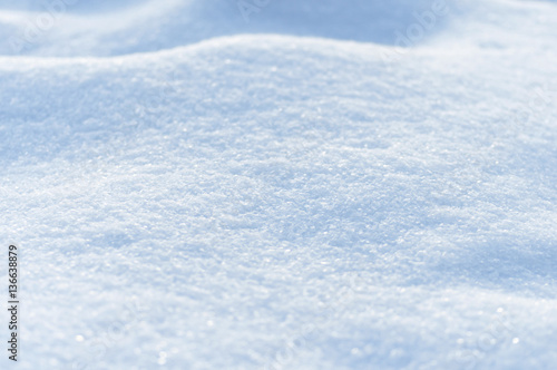 Winter background. The texture of the snow