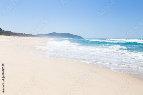 Deserted beach