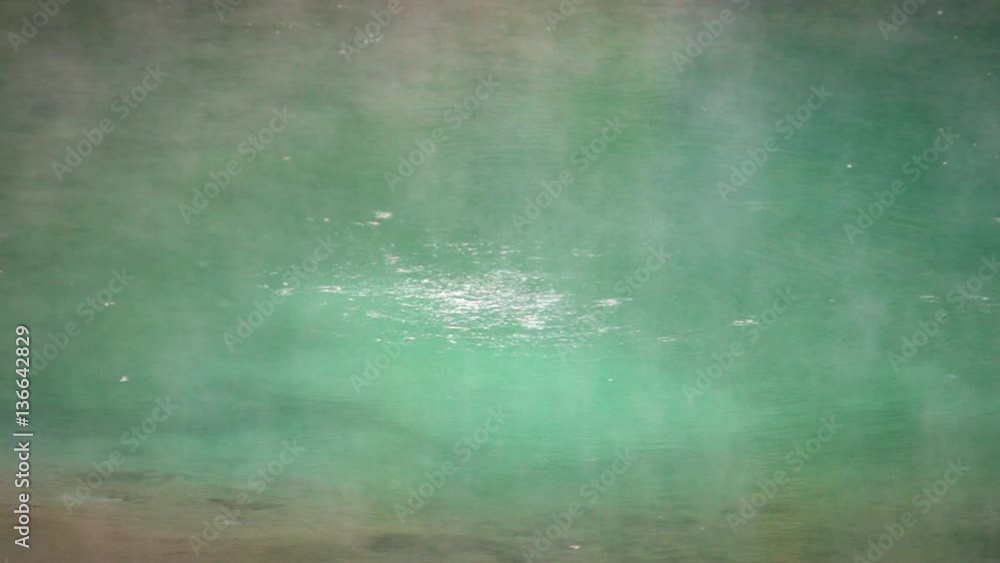 Slow-motion a Boiling Hot Water From Thermal Spring in Taiwan. Pools of hot water in Beitou, Taipei city. Steam Mud Boiling over top of Pond Flood Geyser. Sulphur Caldron -Dan Slow-motion a Boiling Hot Water From Thermal Spring in Taiwan. Pools of hot water in Beitou, Taipei city. Steam Mud Boiling over top of Pond Flood Geyser. Sulphur Caldron -Dan